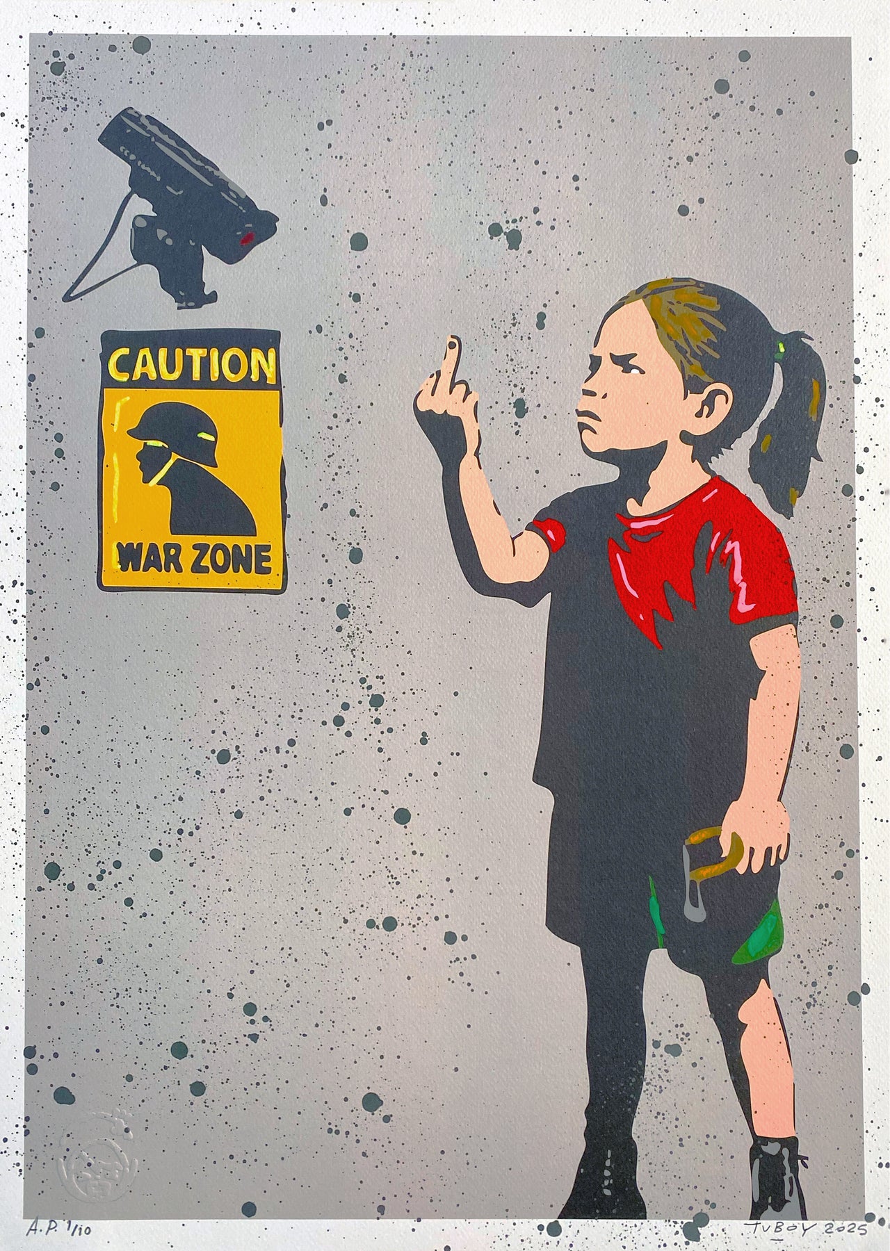 GIRL WITH CCTV CAMERA